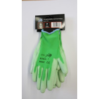 Safir nylon puutarhakäsine lime - 1378