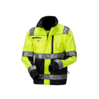 Huomiovärinen pusero kelta/musta EN 20471 Lk.2 - 4134