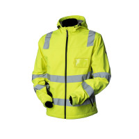 Priha TopGreen© 3 vuodenajan softshell huomiopusero EN 20471 Lk.2 - 4342