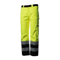 Priha TopGreen© 3 vuodenajan softshell huomiohousut EN 20471 Lk.2 - 4343