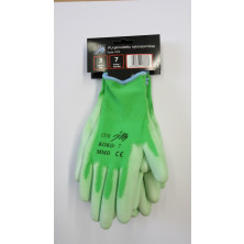 Safir nylon puutarhakäsine lime - 1378