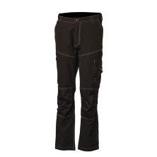 Priha STRETCH reisitaskuhousu musta - 4354