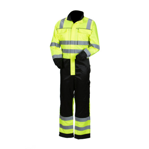 Priha Service huomiovärinen umpihaalari kelta/musta - 4139