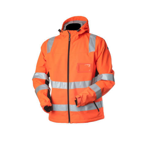 Priha TopGreen© 3 vuodenajan softshell huomiopusero EN 20471 Lk.2 - 4344